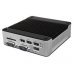 Компактный компьютер eBOX-3310MX-TS4C Vortes86MX-933MHz/1GB/TV-In/VGA/LAN/6USB/4xRS-232/SD Card support Only with Auto Power On Support, DC +8V - +15V