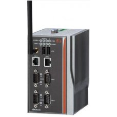 Компактный компьютер rBOX201-4COM-FL-RC-DC Robust Din-rail fanless embedded system with AMD LX800 processor + CS5536AF chipset and 4 isolated COM ports (-40°C - +70°C) (E26M201100)