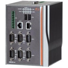 Компактный компьютер rBOX101-6COM-FL 1.33G-RC-DC (3G/GPRS) Robust Din-rail fanless embedded system with Intel® Atom™ processor Z520PT 1.33 GHz and 6 isolated COM ports, -40°C - +70°C ( E26M101108 )