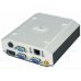 Компактный компьютер UIBX-200/Z510P/1GB Fanless embedded system with Intel® Atom™ Z510P 1.1GHz CPU, US15WP system chipset, onboard 1GB DDR2 memory, 5VDC in, with 25W power adaptor, black, RoHS