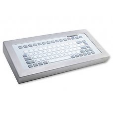 Клавиатура силиконовая TKG-083b-MGEH-USB-US/CYR (KG20239) настольная, русифицированная, 83 кнопки, корпус-металл, кнопки-силикон