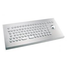 Клавиатура антивандальная TKV-086-TB38V-IP65-MGEH-PS/2-US/CYR (KV03201) настольная, металлическая (нерж.), русифицированная, 86 кнопок, трекбол 38 мм (86T-ES-TB US-RU PS2-PS2 GEH)