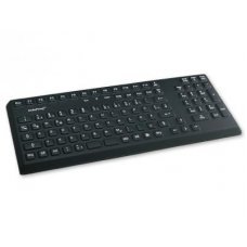 Клавиатура пылевлагозащитная TKG-105-IP68-BLACK-USB-US/CYR (KG19218) настольная, русифицированная, полная защита IP68, 105 кнопок