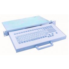 Клавиатура промышленная TKS-088c-TOUCH-SCHUBL-USB-US/CYR (KS19262) выдвижная, русифицированная, 88 кнопок, тачпад