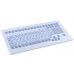 Клавиатура промышленная TKS-088c-TOUCH-MODUL-USB-US/CYR (KS19260) панельная, русифицированная, 88 кнопок, тачпад