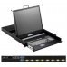 Консоль SMK980-17UBRU-PS2 ( COMBO )-SEA 1U, 17” LCD-keyboard drawer, 8-port Combo KVM, with 8x 1.8m PS/2 KVM cables, Black ( 17CB )