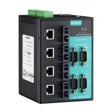 Преобразователь NPort S8458-4S-SC-T 4-port RS-232/422/485, 4 x 10/100 Ethernet, 4 x 100SM Fiber, SC, 12-48 VDC