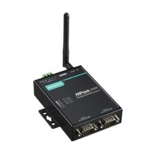 Сервер NPort W2250A-T 2 Port Wireless Device Server, 3-in-1, 802.11 a/b/g WLAN, 12-48 VDC, t:-40/+75, без адаптера питания
