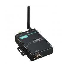 Сервер NPort W2150A-T 1 Port Wireless Device Server, 3-in-1, 802.11 a/b/g WLAN, 12-48 VDC, t:-40/+75, без адаптера питания