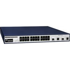Модуль MSM-6226 CR 24-Port L2 Plus Managed Fast Ethernet Switch + 2 TP/SFP Gigabit Dual Media (RoHS)