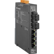Модуль NSM-206AFC-T CR Multi-mode, SC Connector, 4-port 10/100 Mbps with 2 Fiber ports Switch; metal case (RoHS)