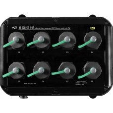 Модуль NS-208PSE-IP67 CR Industrial 8-port unmanaged IP67 Ethernet switch with PoE Includes IP67 RJ-45 Plug x 8, IP