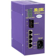 Модуль NS-115FC-AC 1 port Fiber Optic ,4 port 10/100M RJ-45 connector, AC power input Модуль NS-115FC-AC 1 port Fiber Optic ,4 port 10/100M RJ-45 connector, AC power input