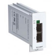 Модуль IM-2GSFP Interface Module with 2 SFP (mini-GBIC) ports for 1000BaseSX/LX/LHX/ZX modules, LC connector Модуль IM-2GSFP Interface Module with 2 SFP (mini-GBIC) ports for 1000BaseSX/LX/LHX/ZX modules, LC connector