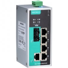 Коммутатор EDS-P206A-4PoE-M-ST Ethernet Switch 1 x 10/100BaseTX, 1 x 100BaseFx MM port, 4 x PoE, ST