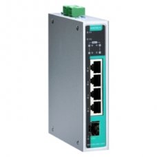 Коммутатор EDS-G205A-4PoE-1GSFP Unmanaged Ethernet switch with 1 10/100/1000BaseT port and 4 PoE/PoE+ ports