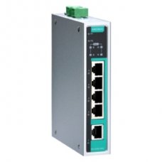 Коммутатор EDS-G205A-4PoE Unmanaged gigabit PoE switch with 4 PoE 10/100/1000BaseT(X) ports, 1 1000BaseT port