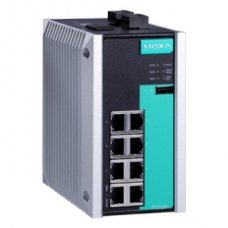 Коммутатор EDS-G508E-T Managed full Gigabit Ethernet switch with 8 10/100/1000BaseT(X) ports, -40°C to 75°C operating tempe