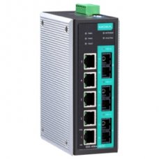 Коммутатор EDS-408A-3M-SC-T Ethernet switch, 5 10/100 BaseTx ports, 3 multi mode 100 BaseFx,SC, t:-40/+75C Коммутатор EDS-408A-3M-SC-T Ethernet switch, 5 10/100 BaseTx ports, 3 multi mode 100 BaseFx,SC, t:-40/+75C