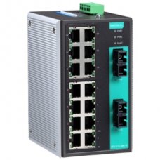 Коммутатор EDS-316-S-SC-T Ethernet Switch 15 10/100BaseT(X) ports, 1 single modem, SC, 100Base, 40Km, t:-4