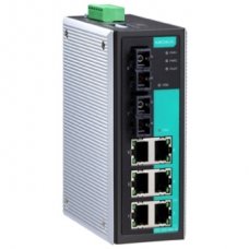 Коммутатор EDS-308-MM-SC-T Ethernet Switch,with 6 10/100BaseTx ports, 2 multi mode 100Fx,t:-40/+75C