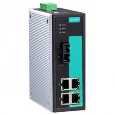 Коммутатор EDS-305-S-SC-T Ethernet switch,with 4 10/100 BaseTx ports,1 single mode 100Fx,t:-40/+75C