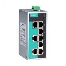 Коммутатор EDS-208A-T 8 port entry-level unmanaged Ethernet Switches, dual power, t:-40/+75C