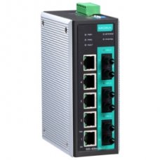 Коммутатор EDS-408A-3M-ST-T Ethernet switch, 5 10/100 BaseTx ports, 3 multi mode 100 BaseFx,ST, t:-40/+75C Коммутатор EDS-408A-3M-ST-T Ethernet switch, 5 10/100 BaseTx ports, 3 multi mode 100 BaseFx,ST, t:-40/+75C