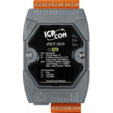 Модуль PET-7019 CR 8-channel Analog Input with High Voltage Protection and 4-channel Isolated Output PoE Modu