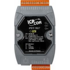 Модуль PET-7017 CR 8-channel Analog Input with High Voltage Protection and 4-channel Isolated Output PoE Modu