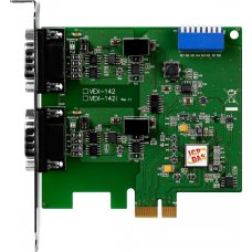 Модуль VEX-142i CR PCI Express Bus, Serial Communication Board with 2 Isolated RS-422/485 ports (RoHS) Модуль VEX-142i CR PCI Express Bus, Serial Communication Board with 2 Isolated RS-422/485 ports (RoHS)