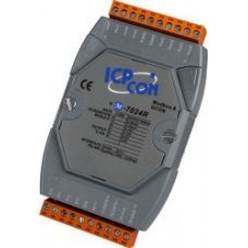 Модуль M-7024R-G CR 4-channel Analog Output and 5-channel DI Module with DCON and Modbus Protocol (Gray Cover