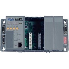 I-8431-80 CR Embedded Controller with 5-digit seven segment Display, developing tool kit, 512 k flash, 512K SRAM, 4 slot I/O, support 10 mega ethernet, (80MHZ CPU)
