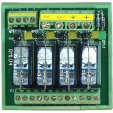 Модуль RM-104 CR 4-channel power relay module , 1 form C Модуль RM-104 CR 4-channel power relay module , 1 form C