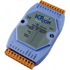 Модуль I-7017C CR 8-channel Analog Input Module (для ввода токовых сигналов, 125Ом шунт уже установлен) Модуль I-7017C CR 8-channel Analog Input Module (для ввода токовых сигналов, 125Ом шунт уже установлен)