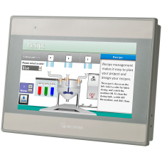 Модуль MT8070iE 32Bit 600MHz RISC CPU, 7” TFT 65K-Color Widescreen Graphic Touchscreen HMI Plastic Enclosure