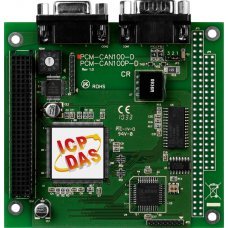 Плата PCM-CAN100-D CR 1-Port Isolated Protection CAN Communication PCI-104 Module with 9-pin F/M D-sub connector