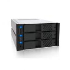 MB973SP-B Screwless 3 in 2 with 3 SATA backplane w/cooling fan, eSATA and USB port in front board -- Screwless