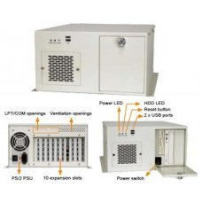 Корпус PAC-125GW/A130A-SEA 10-Slot Full-size Chassis,White,1x 8cm fan,w/ACE-A130A-RS(300W ATX model)
