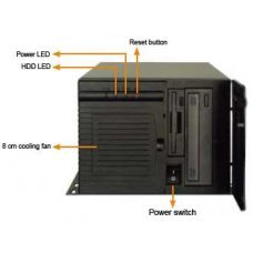 Корпус PAC-1000GB/A130A-SEA 6-Slot Full-size Chassis,Black,1x 8 cm fan,w/ACE-A130A-RS(300W ATX model)