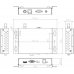 Модуль HD-SDI-BOX-M High-definition serial digital interface,Long distance signal transmission BOX,master Box,up to 100M,video format 720p/1080i Модуль HD-SDI-BOX-M High-definition serial digital interface,Long distance signal transmission BOX,master Box,up to 100M,video format 720p/1080i