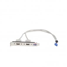 Кабель 5938A808010E 2 x USB cable with bracket, P=2.54mm, L=190mm