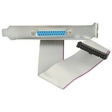 Кабель 1700020294-01 CABLE/WIRE, F Cable D-SUB 25P/IDE#3 2*13P-2.54 42CM W/BKT
