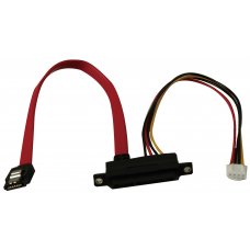 Кабель 32801-000100-100-RS SATA with power output cable,L:20cm ( 32801-000100-300-RS )