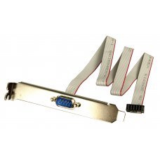 Кабель 19800-010900-100-RS One D-9F cable W/ bracket,1x(2x5) 2.54mm pitch connector,L:50cm ( 32200-029400-RS,19800-000114-RS, 19800-010900-200-RS )