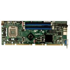 Плата PCIE-Q350-R13 PICMG1.3 CPU Card supports Intel LGA 775 Core 2 Duo CPU in 45nm process at FSB800/1066/1333MHz,Intel Q35& CH9-DO platform, single Intel GbE,SATAII with RAID Functions,USB,HD Audio