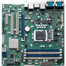 NEX883-10PBK (10G00088301X0) 10-in-1 Bulk-Packed u-ATX, LGA1155 3rd/ 2nd Generation Intel Core i7/ i5/ i3, Celeron , Q77 with 4 x DDR3/ DIMM, HDMI, DVI-I/ DP/PCIe x16/ PCIe x4/ 2PCI/ mPCIe, 2SATA3.0/ 2SATA2.0, 12USB3.0/ 2.0, 2GbE, 6COM, mSATA, ATX