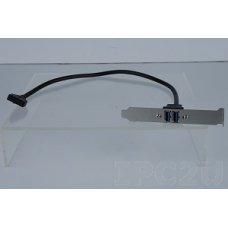 Кабель 19800-010500-200-RS Dual USB 3.0 type A ports cable,with bracket ( old Model: 19800-010500-100-RS )