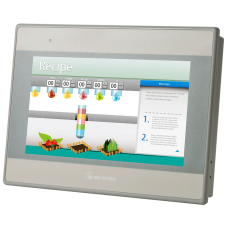 MT8071iE 32Bit 600MHz RISC CPU, 7” TFT 65K-Color Widescreen Graphic Touchscreen HMI, 3 x COM