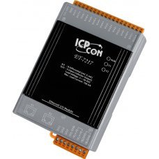 Модуль ET-7217 CR Ethernet I/O Module with 2-port Ethernet Switch, with 8-ch AI, 4-ch DO (RoHS)